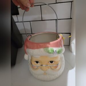 Mr. Christmas 2023 Pink Santa lantern
